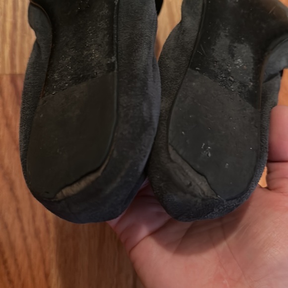 Lanvin grey suede ballet flats with velvet bow - size 36 - Picture 5 of 5